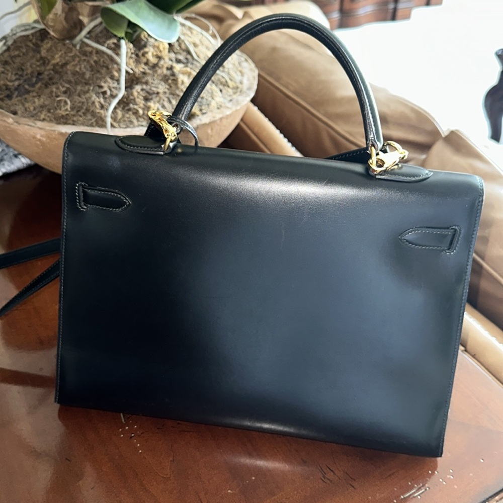 HERMES BOX KELLY 35cm - Picture 10 of 16